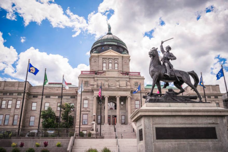 Montana State Capitol Building front view