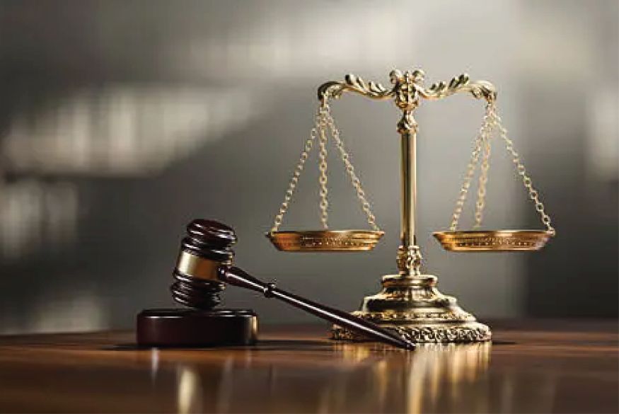 Scales of Justice and gavel